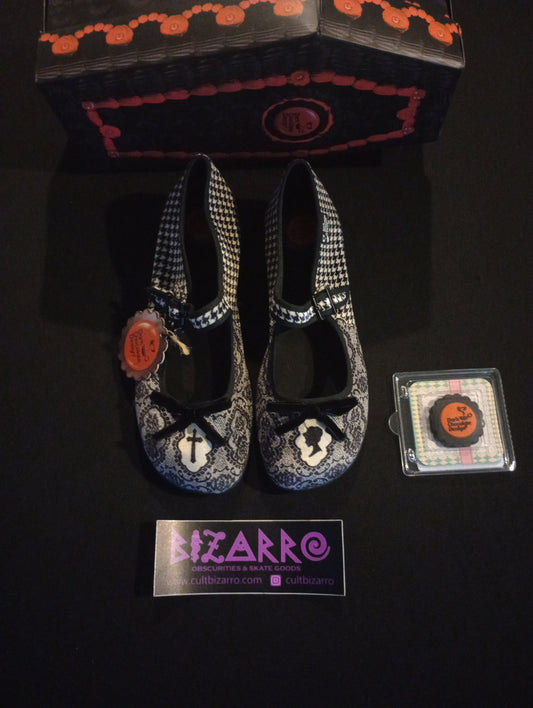 Hot Chocolate Design (Dark Chocolate) Chocolaticas® Victorian Simonette Goth Mary Jane Shoes