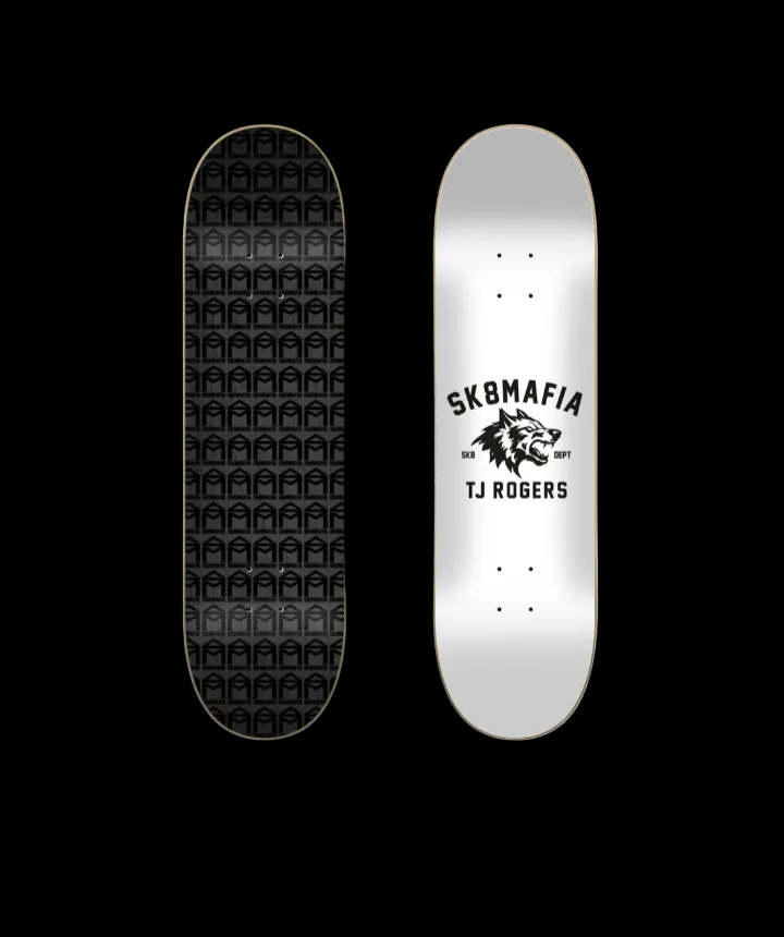 Sk8Mafia "Sk8 Dept." TJ Rogers Pro Skate Deck 8.25"