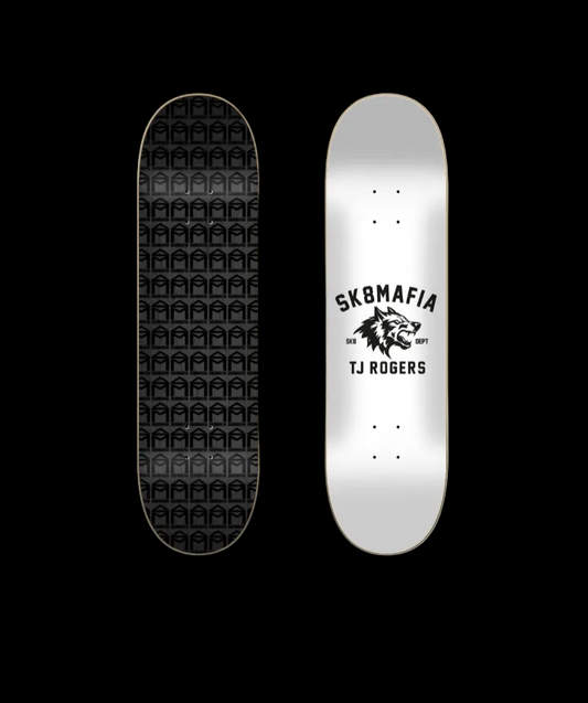 Sk8Mafia "Sk8 Dept." TJ Rogers Pro Skate Deck 8.25"