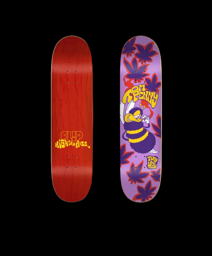 Flip "High in a Haze" Tom Penny Pro Skate Deck 7.75"