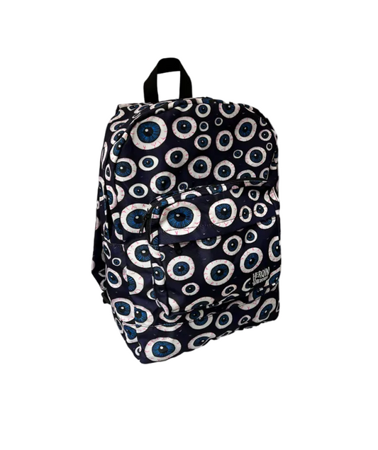 Heroin Skateboards "Eyes" Skate Backpack Bag