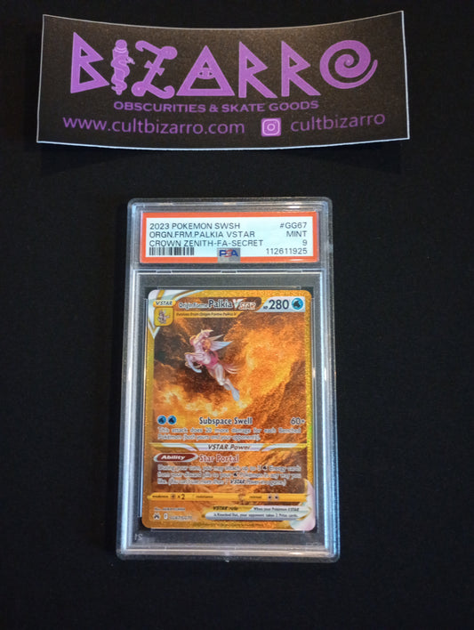 Pokemon TCG 2023 SWSH Crown Zenith Palkia VStar Full Art Secret Rare #GG67 PSA 9 Mint