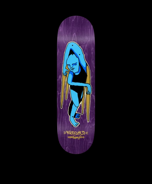 Krooked "Lay Lying" Mark Gonzalez Pro Skate Deck 9"