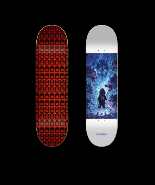 Sk8Mafia "Fight" Alexis Ramirez Pro Skate Deck 8.5"