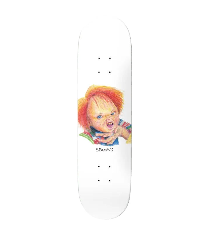 Baker "Good Guys" Chucky Child's Play Spanky Pro Skate Deck 8.25"