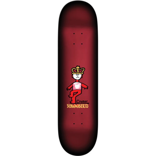 Krooked "Mad King" Cromer Pro Skate Deck 8"