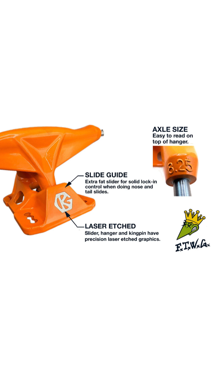 Grind Kind Locker 2 Black Skate Trucks