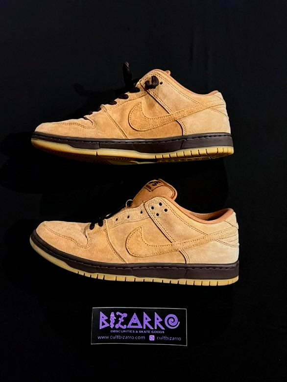 Nike SB Dunk Low Wheat/Mocha Brown shoes Mens 11 (No OG box)