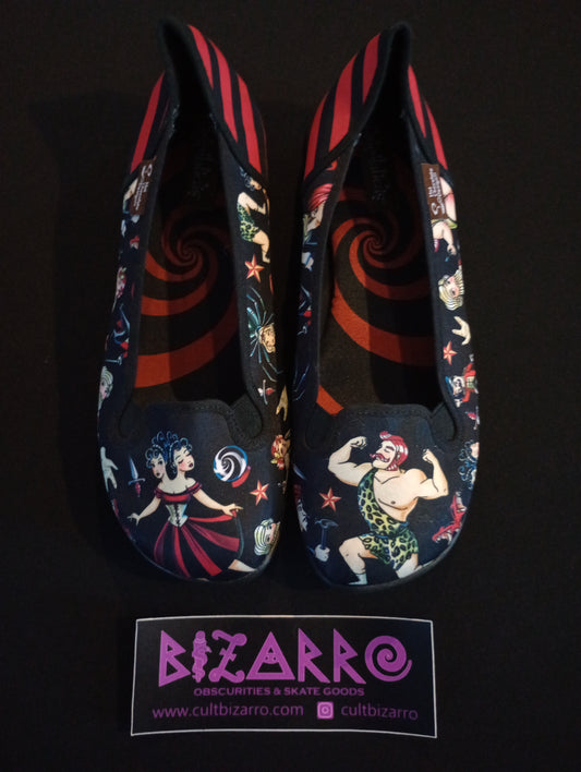 Hot Chocolate Design Chocolaticas® (Retired) Flats Freak Side Show Carnival Shoes