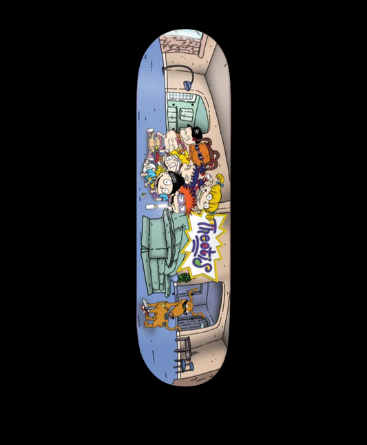 Baker "Pickles" (Nickelodeon Rugrats Theme) Beasley Pro Skate Deck 8.25"