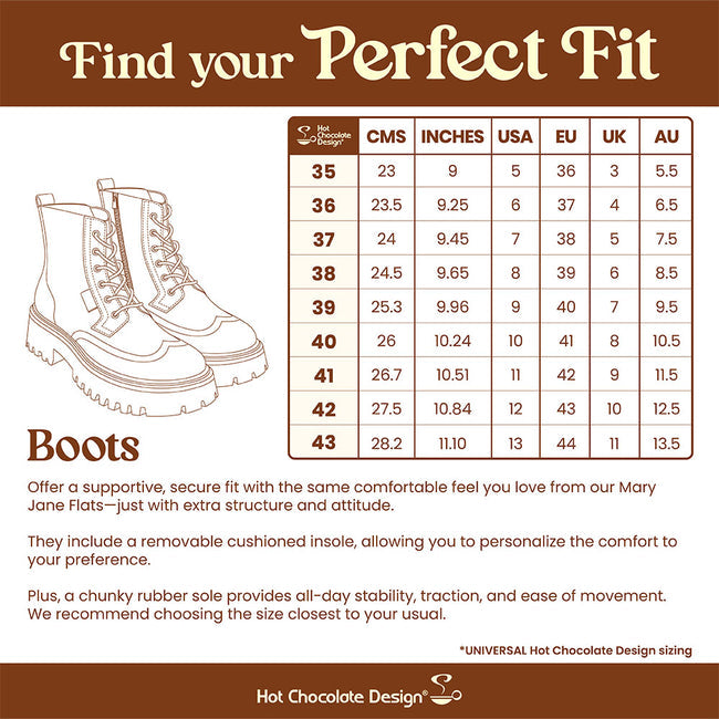 Hot Chocolate Design "Enchanted North" Teal/Black Women's Boots