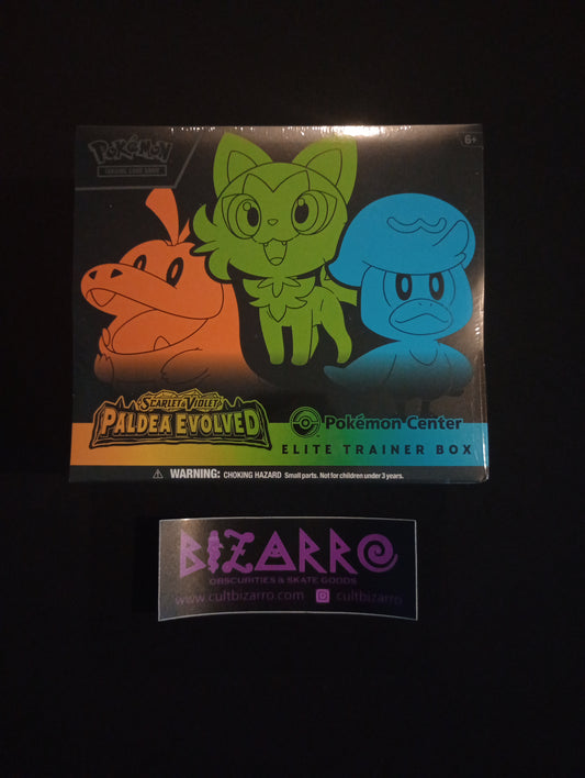 Pokemon TCG : Paldea Evolved Pokemon Center Exclusive ETB (Elite Trainer Box)