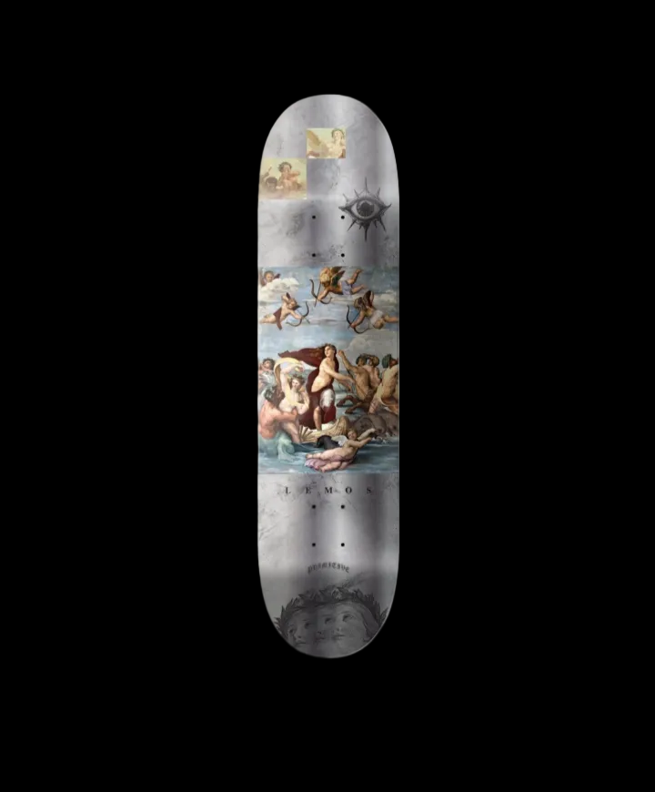 Primitive "Century" Holy Crusades Tiago Lemos Pro Skate Deck 8"