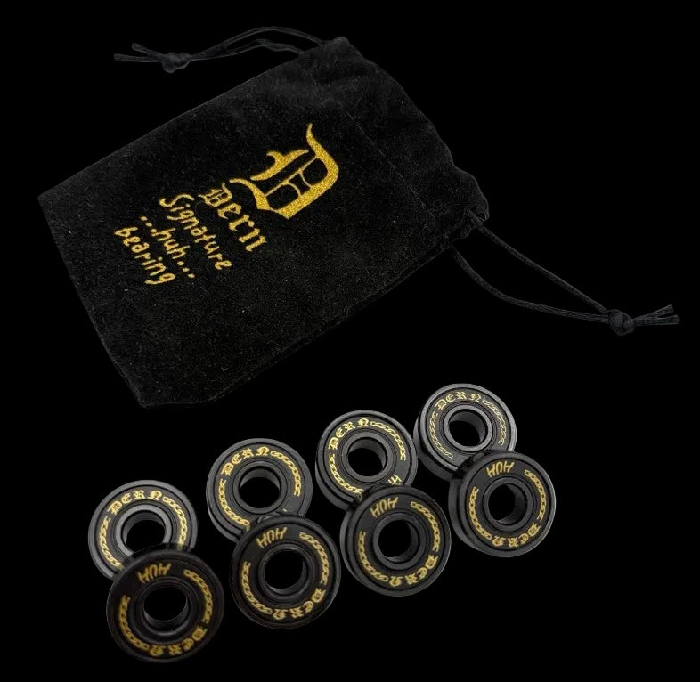 Huh Dalton Dern Signature Debut Pro Premium Bearings with Ltd Ed Pouch