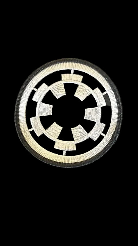 Official Star Wars Imperial Empire Logo Patch 3"