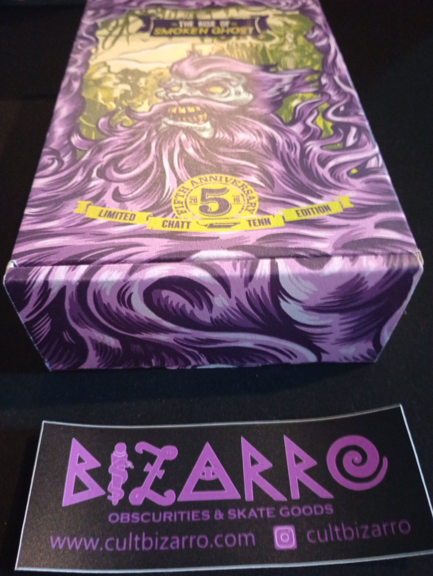EXTREMELY RARE 5th Anniversary Hoff & Pepper Rise Of Smoken Ghost Hot Sauce