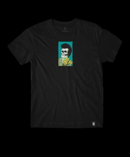 Girl Skateboards "Skull of Fame" Morrissey The Smiths Black *Limited Edition Skate Shirt