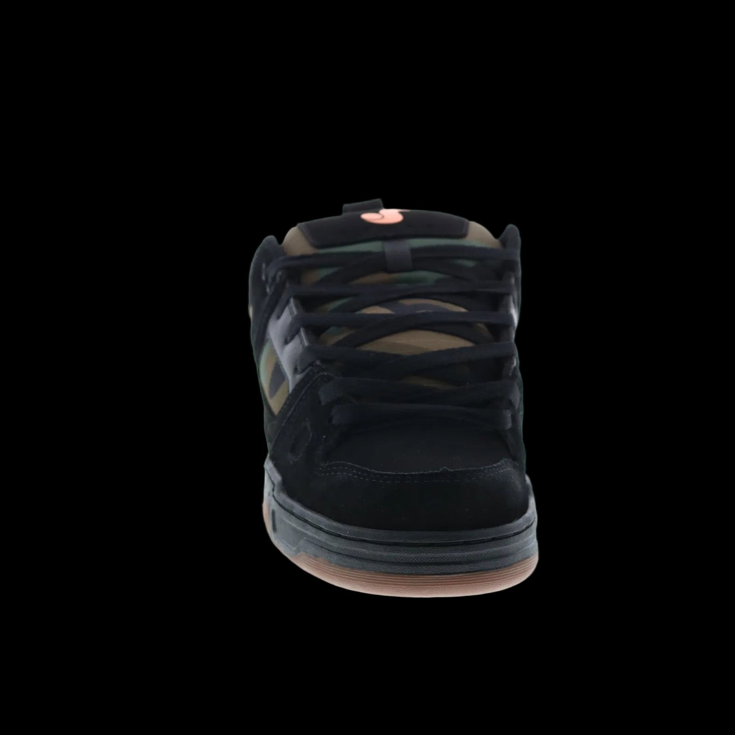 DVS Gambol Black/Camo Suede/Nubuck/Leather Skate Shoes