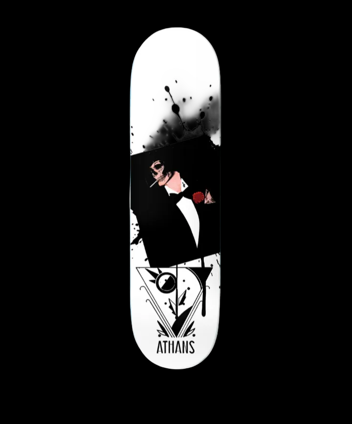 Deathwish "Deco" Halloween 26' Chris Athans Pro Skate Deck 8.25"