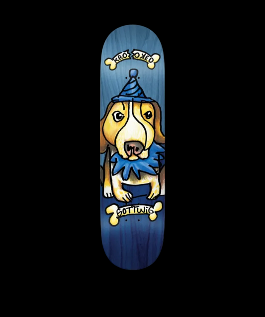 Krooked "Blueberry" Gottwig Pro Skate Deck 8.25"
