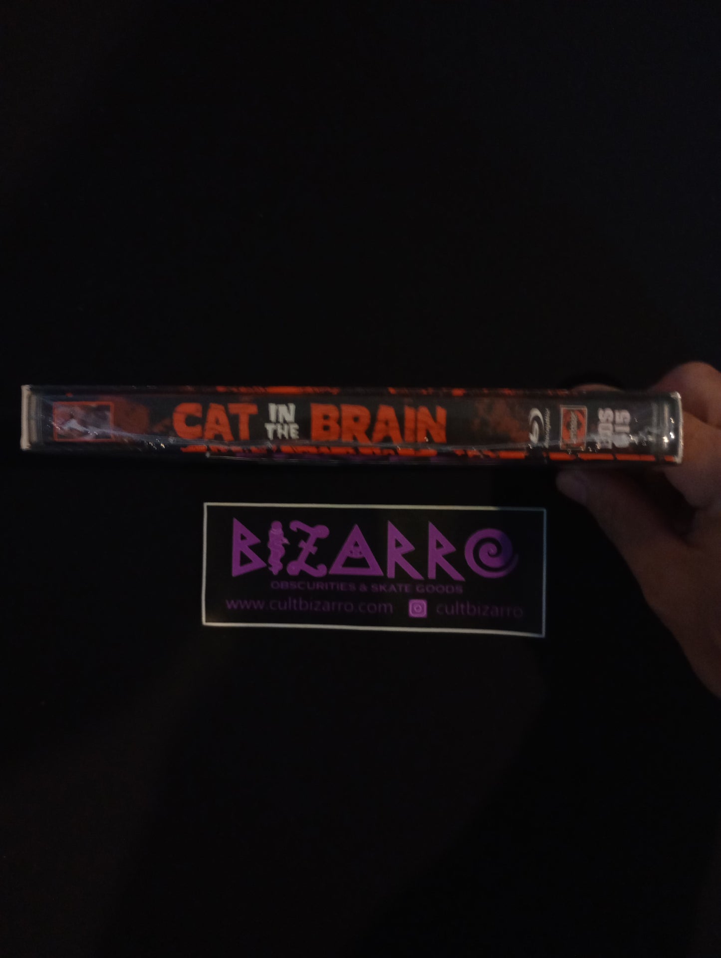 Grindhouse Releasing : Lucio Fulci's Cat in the Brain Deluxe 3 Disc Blu Ray set w/ Glow in the Dark Slipcover