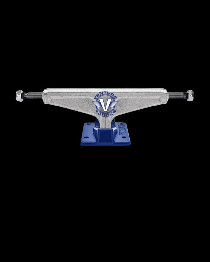 Venture "Wings" V-Hollow 5.6 Silver/Blue Pro Team Skate Trucks 8.25"