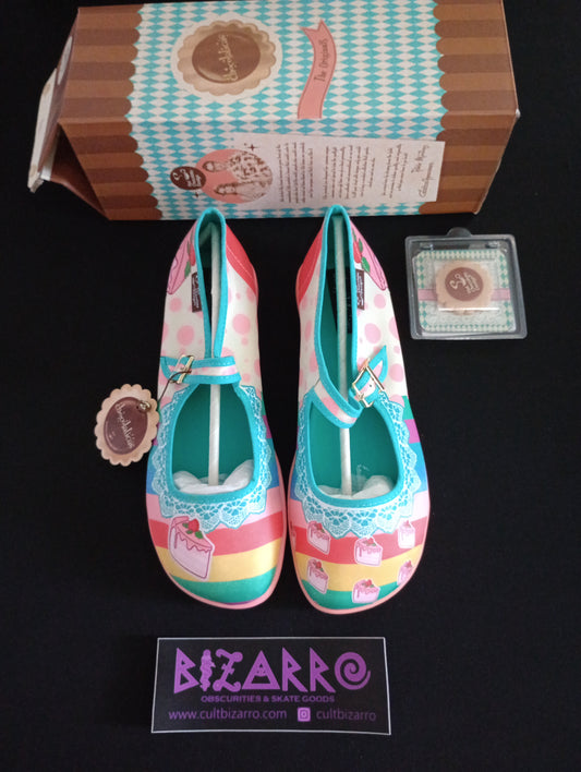 Hot Chocolate Design Chocolaticas® Rainbow Cake Flats Summer Shoes