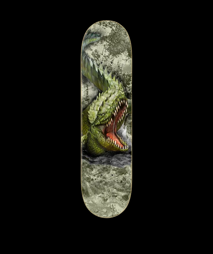 Zero Skateboards x RealTree "Gator" Kanaan Dern Pro Skate Deck 8.37"