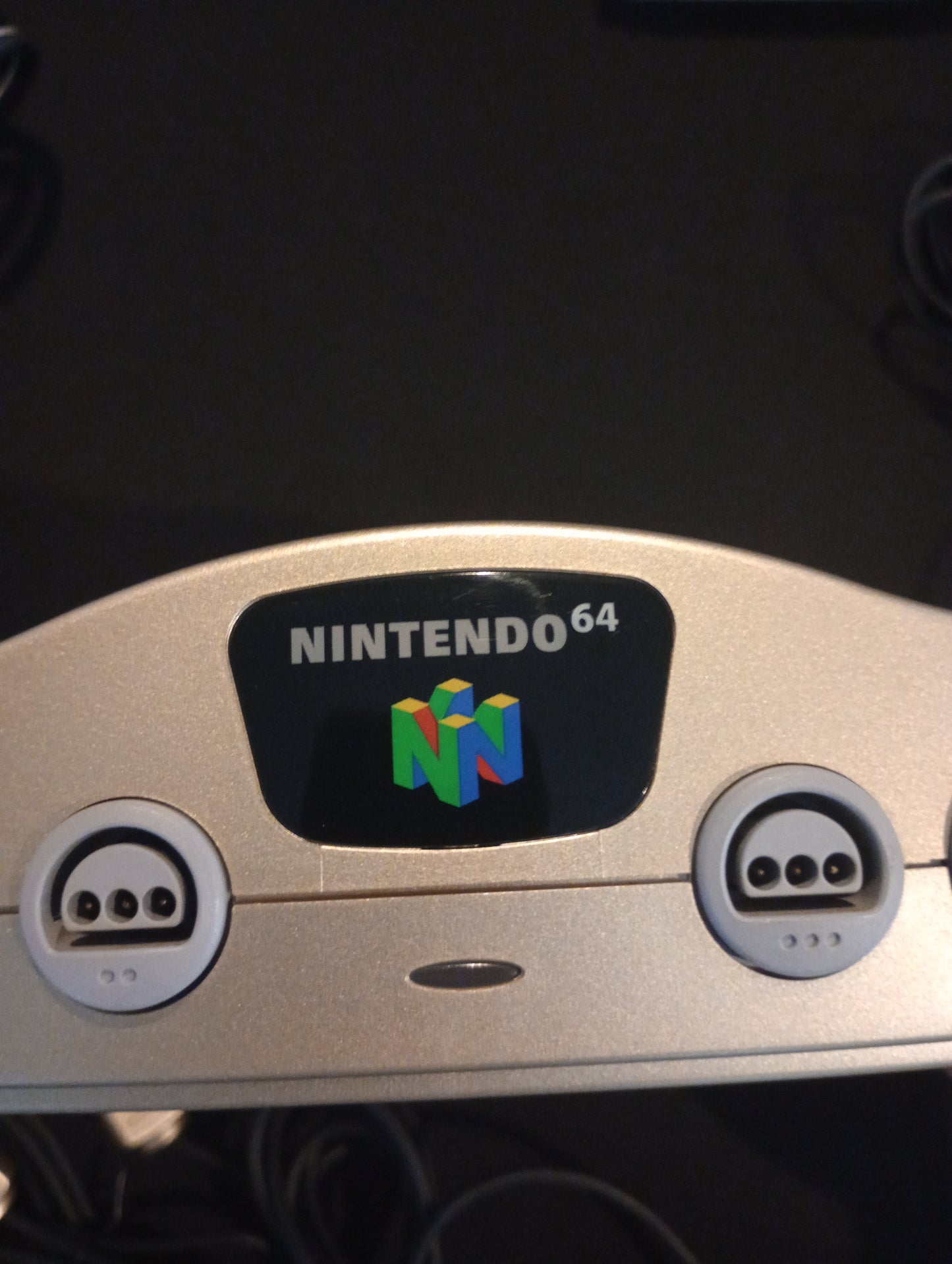Gold Nintendo 64 "Toys R Us Exclusive" USA model w/ 2 Official Gold N64 Controllers & Dr. Mario game