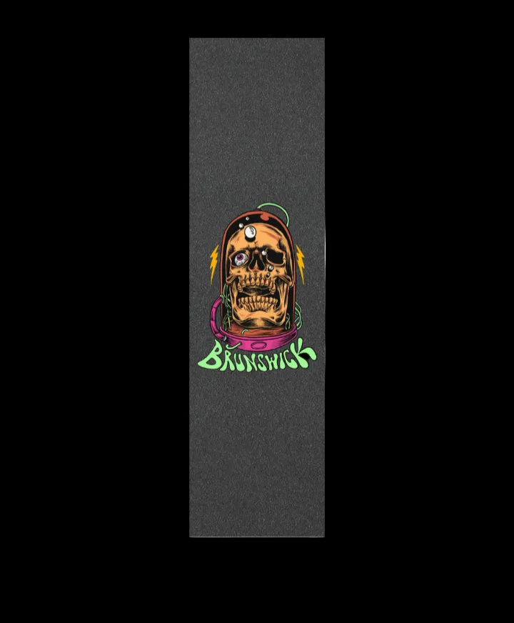 Brunswick "Grip Bucket" Horror Themed Black Grip Tape 9" x 33"