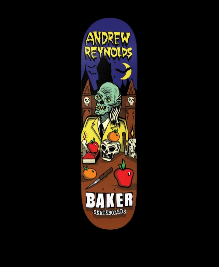 Baker "Tales From The Boss" Cryptkeeper Andrew Reynolds Pro Skate Deck 8.25"