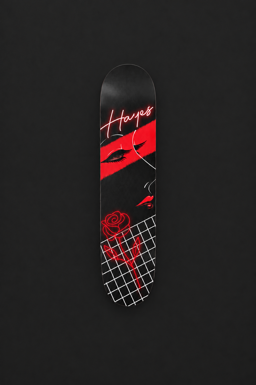Deathwish "Tech Noir" Halloween 26' Jake Hayes Pro Skate Deck 8.6"