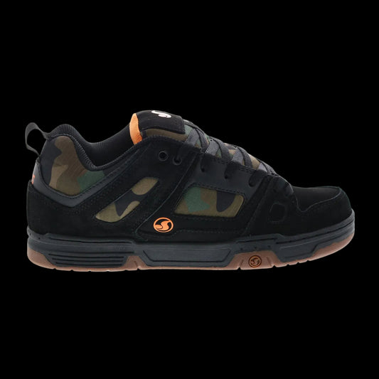 DVS Gambol Black/Camo Suede/Nubuck/Leather Skate Shoes