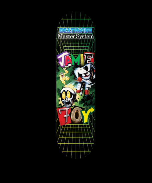 Deathwish "Decap" Halloween 26' Sega Genesis Decap Attack Video Game Theme Jamie Foy Pro Skate Deck 8"