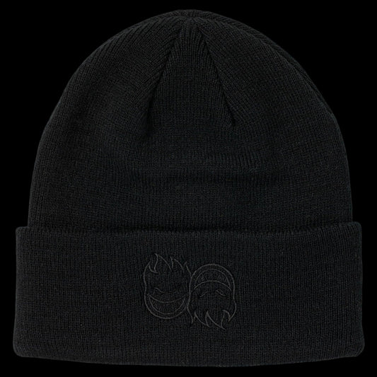 Spitfire Eternal Cuff Black/Charcoal Beanie