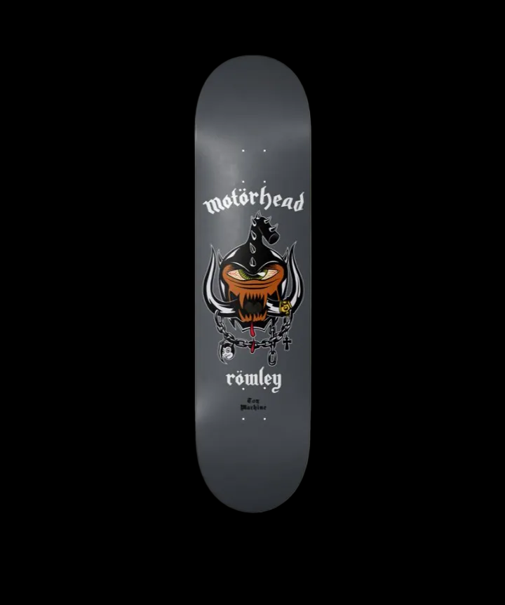 Toy Machine "Motorhead" Geoff Rowley Pro Skate Deck 8.5"
