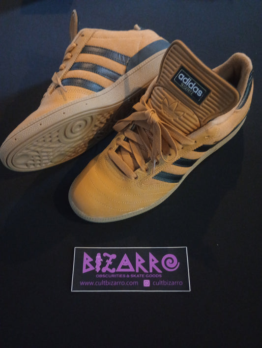 Adidas Busenitz Pro (Pre-Owned -Mint) Mesa Peanut Brown/Black/Gum Low skate shoes