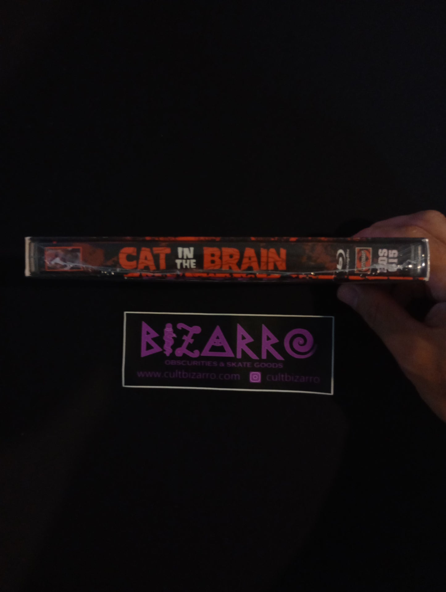 Grindhouse Releasing : Lucio Fulci's Cat in the Brain Deluxe 3 Disc Blu Ray set w/ Glow in the Dark Slipcover