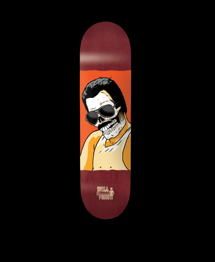 Girl Skateboards x Sean Cliver "Skull of Fame" Series 2 Entire Collection: Queen, The Cure, Prince, The Smiths Pro Skate Decks Full Set of 4