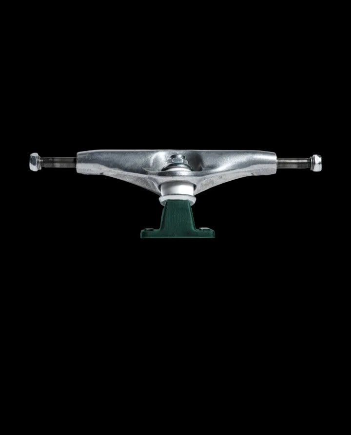 Thunder T-II Catalyst Regen Silver/Green High Performance Skate Trucks