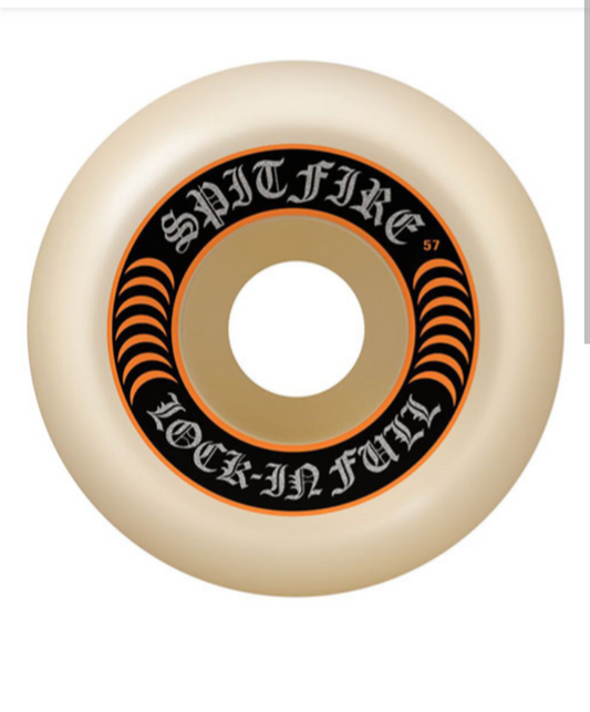 Spitfire Formula Four F4 Lock Ins Full Skate Wheels 99a