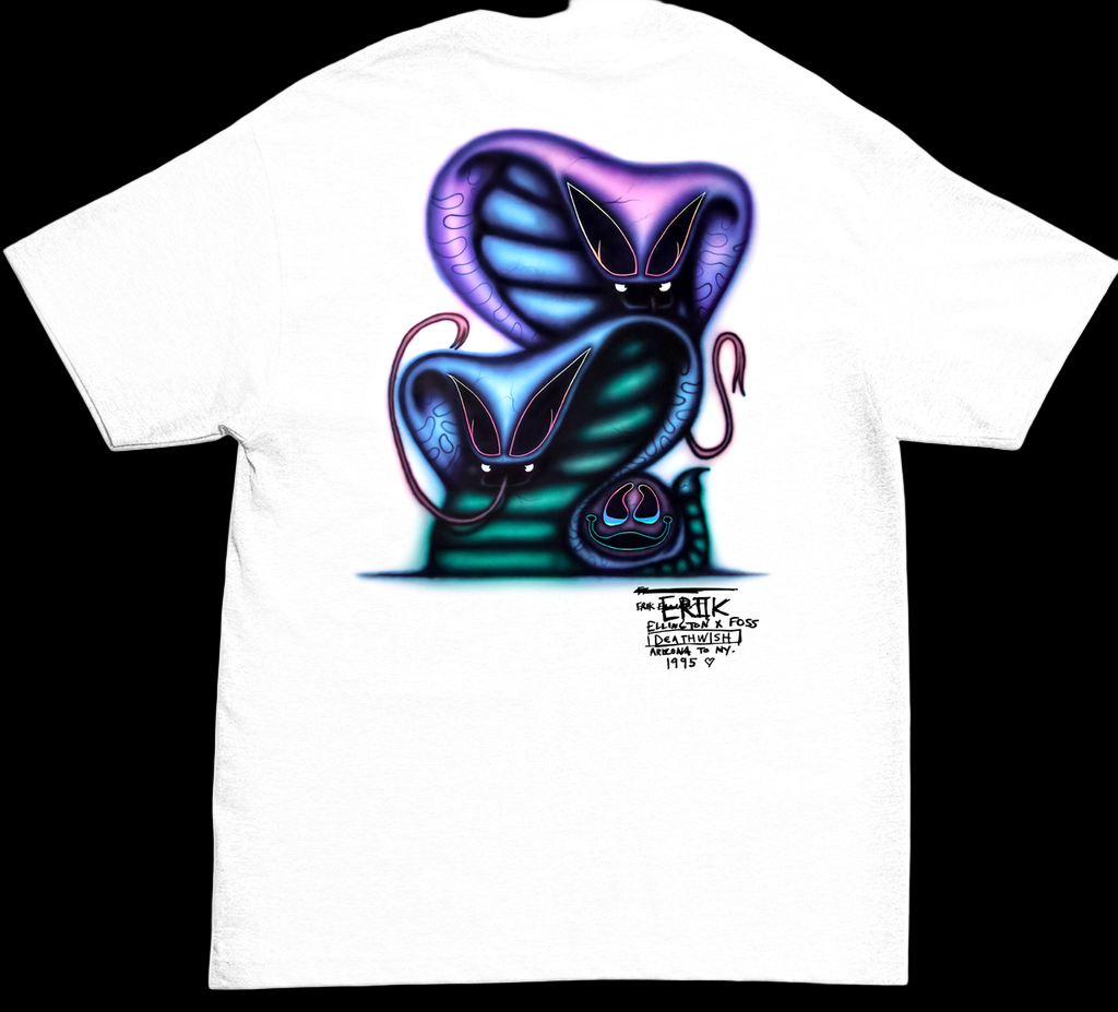 Deathwish Skateboards "Twins" Snake Ellington Shirt