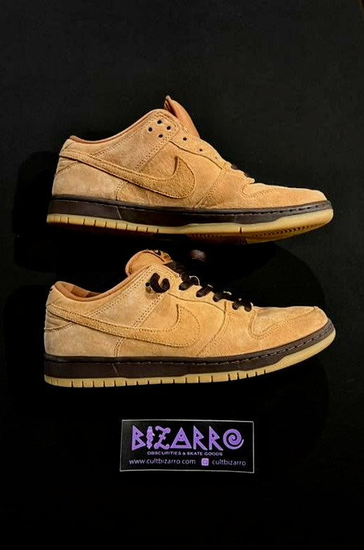 Nike SB Dunk Low Wheat/Mocha Brown shoes Mens 11 (No OG box)