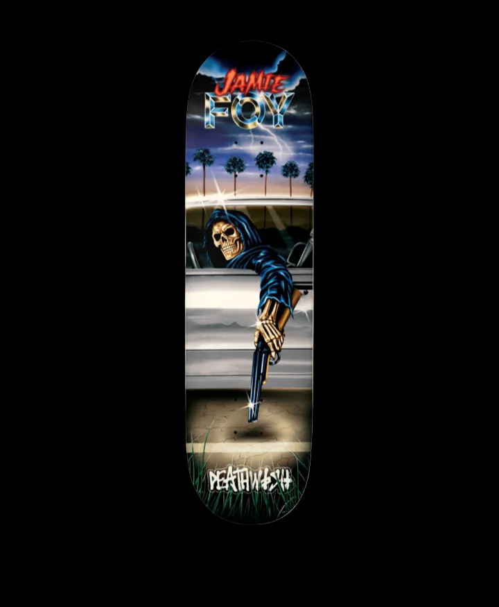 Deathwish Skateboards Jamie Foy Samborghini Collection 3 Pro Skate Decks (Full Set)