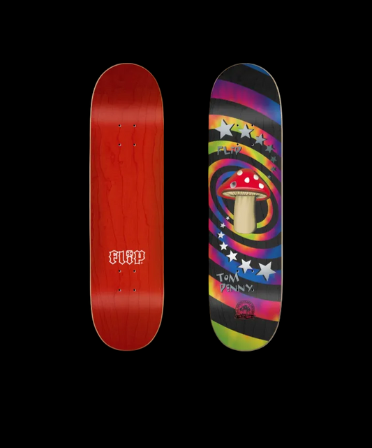Flip "Love Shroom" 30th Anniversary Ltd Edition Tom Penny Pro Skate Deck 7.75"