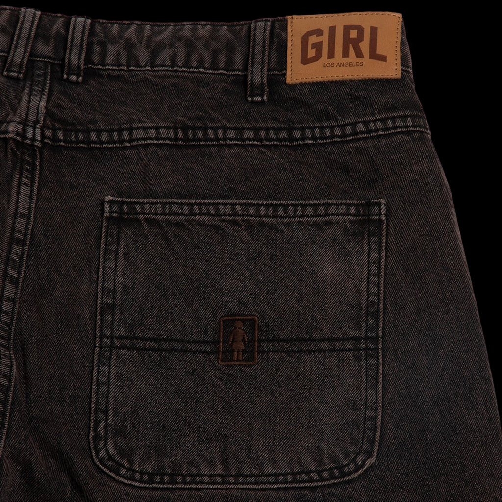 Girl Skateboards Washed Brown Jeans