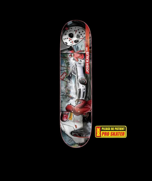 DGK "Oversteer" Custom Challenger Josh Kalis Pro Skate Deck 8.06"