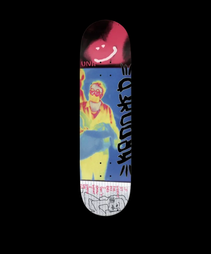 Krooked "Infrared" Una Pro Skate Deck 8.28"