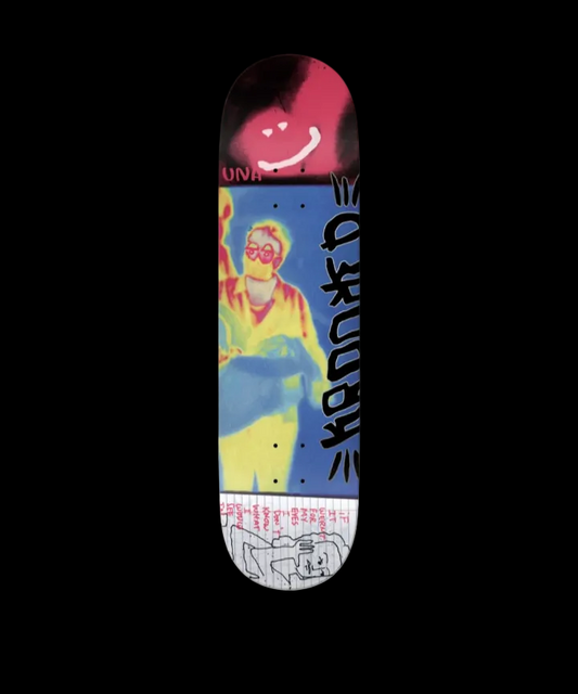 Krooked "Infrared" Una Pro Skate Deck 8.28"