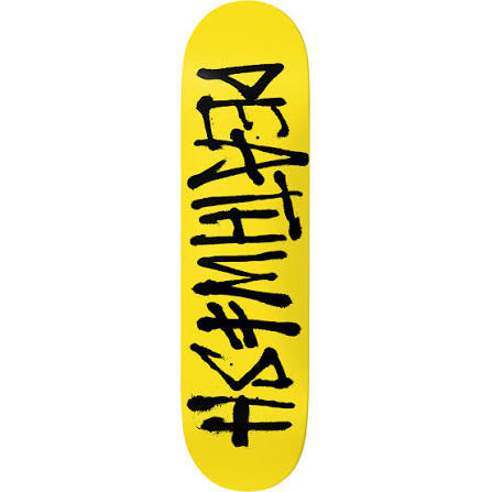 Deathwish OG DeathSpray Logo Yellow/Black 8"
